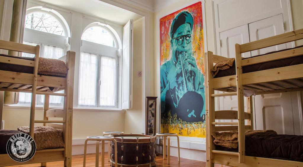Music Hall Lisbon Hostel Lisboa Quarto foto